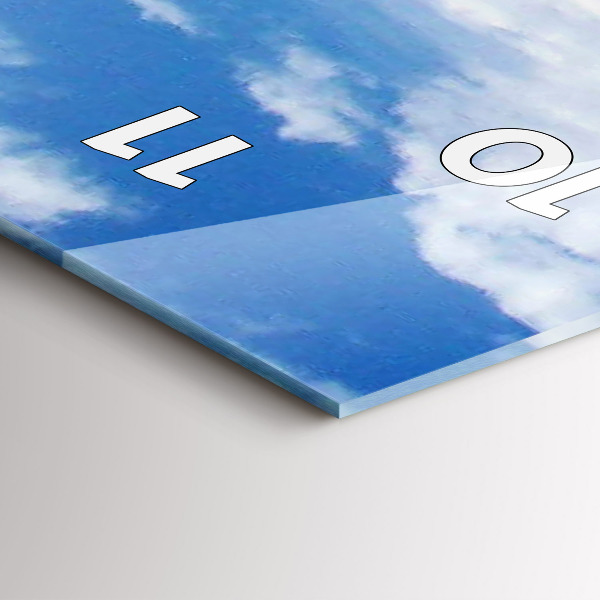 Téglalap alakú üvegóra Elsüllyedt vízi jármű