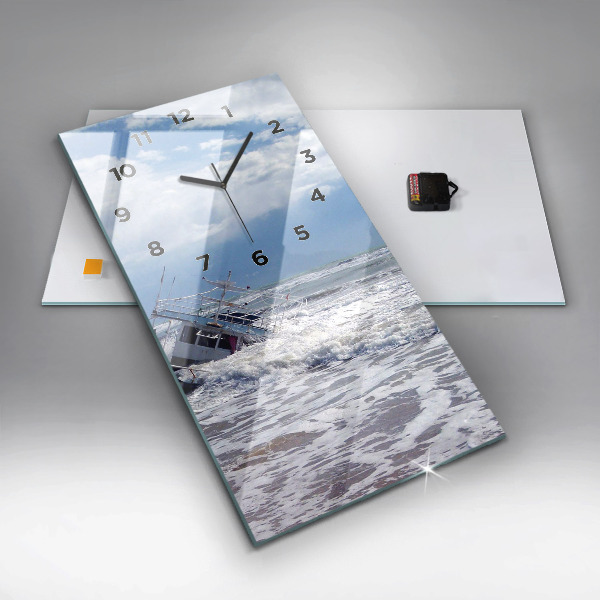 Téglalap alakú üvegóra Elsüllyedt vízi jármű