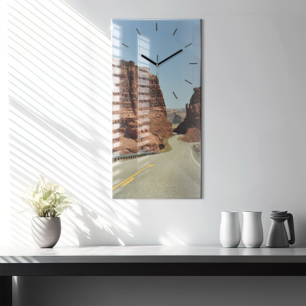 Téglalap alakú üvegóra 66-os út az Egyesült Államokban