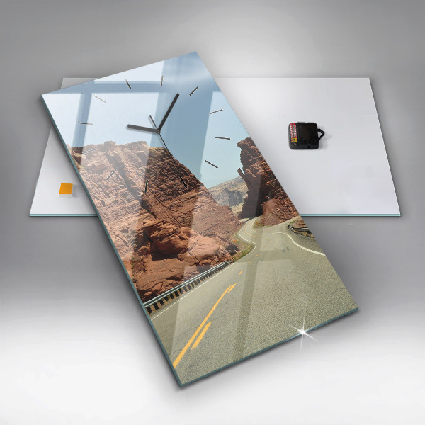 Téglalap alakú üvegóra 66-os út az Egyesült Államokban