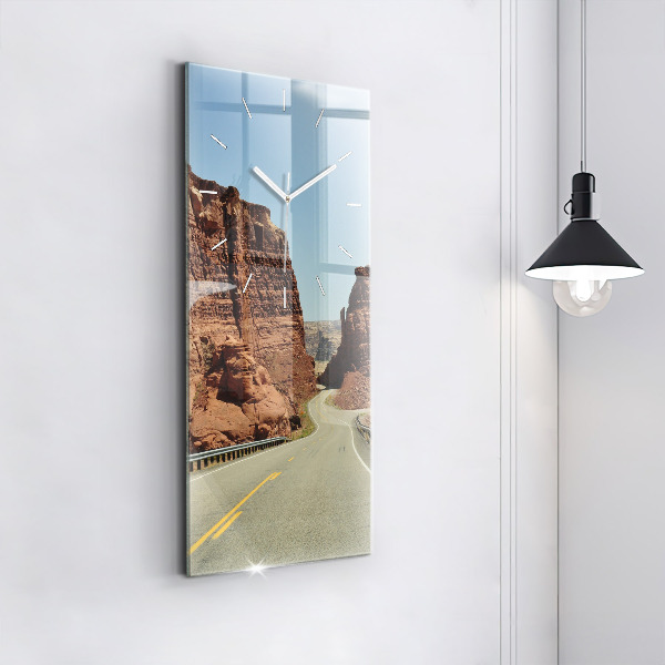 Téglalap alakú üvegóra 66-os út az Egyesült Államokban