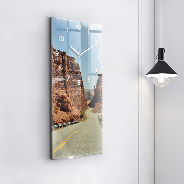 Téglalap alakú üvegóra 66-os út az Egyesült Államokban