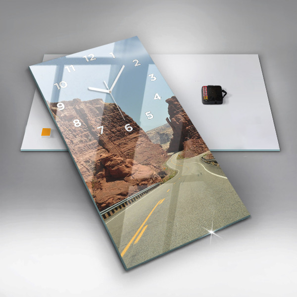 Téglalap alakú üvegóra 66-os út az Egyesült Államokban