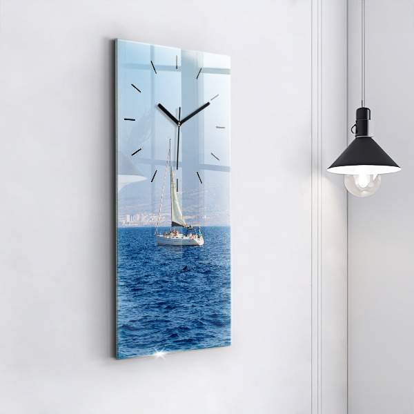 Téglalap alakú üvegóra Yacht Tenerifén