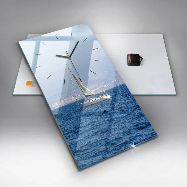 Téglalap alakú üvegóra Yacht Tenerifén