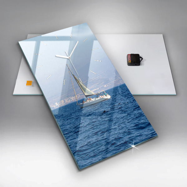 Téglalap alakú üvegóra Yacht Tenerifén