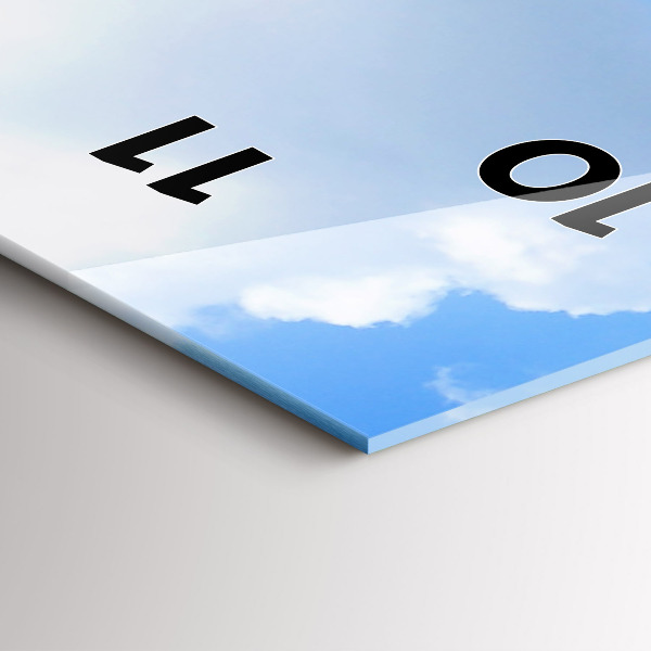 Téglalap alakú üvegóra Kasprowy Wierch Zakopane