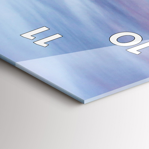 Téglalap alakú üvegóra Víkendház hegyekben