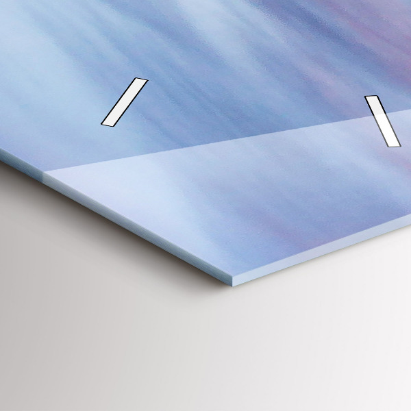 Téglalap alakú üvegóra Víkendház hegyekben