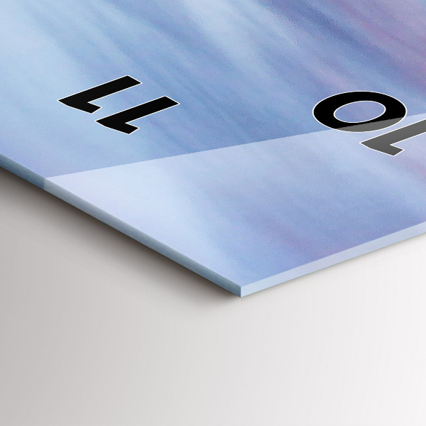 Téglalap alakú üvegóra Víkendház hegyekben