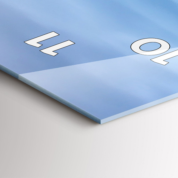 Téglalap alakú üvegóra Világítótorony