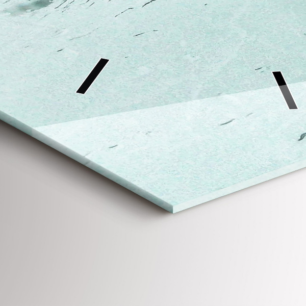 Téglalap alakú üvegóra Esős London