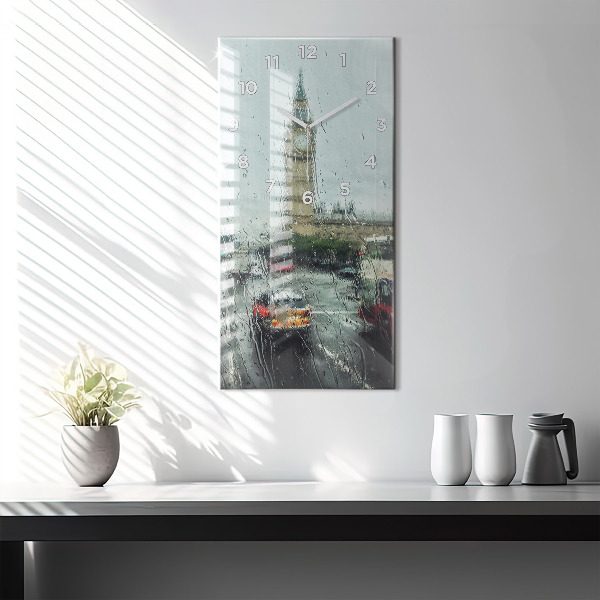 Téglalap alakú üvegóra Esős London