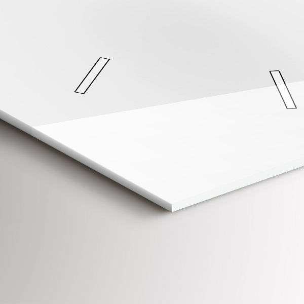 Téglalap alakú üvegóra Városi panoráma