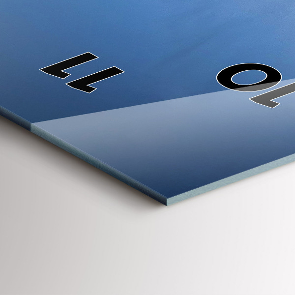 Téglalap alakú üvegóra Fénykép Chicagoról