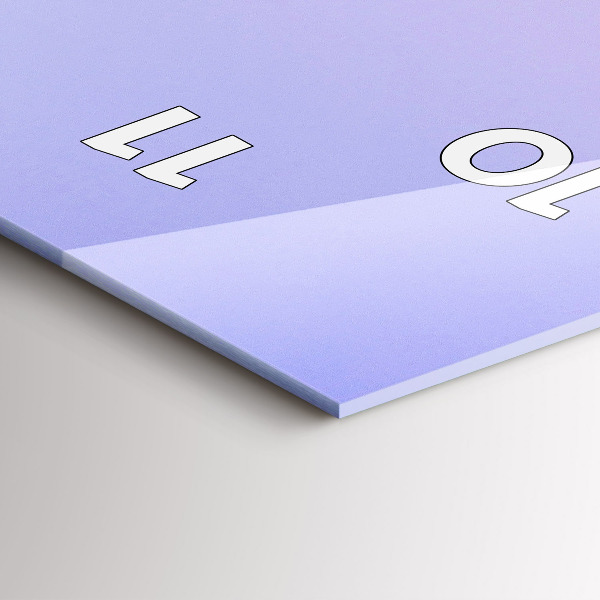 Téglalap alakú üvegóra Kilátás az Egyesült Államok felhőkarcolóira