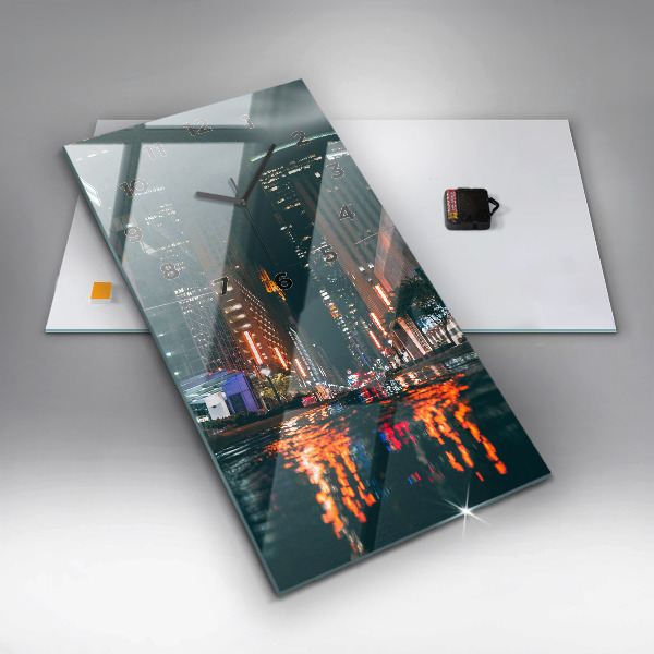 Téglalap alakú üvegóra Hilton Houston