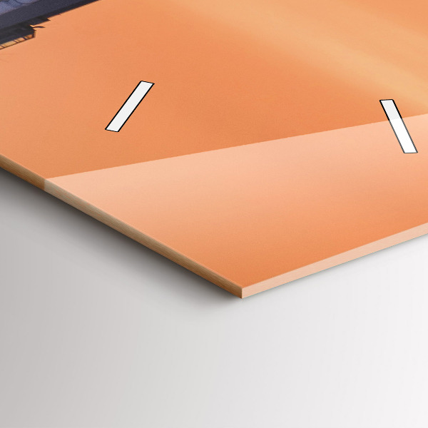 Téglalap alakú üvegóra Benjamin Franklin híd