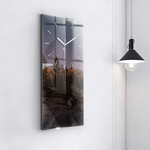 Téglalap alakú üvegóra Rocky Yosemite Road