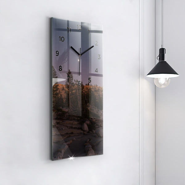 Téglalap alakú üvegóra Rocky Yosemite Road