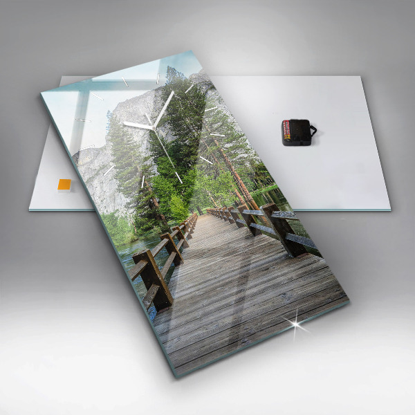 Téglalap alakú üvegóra Yosemite fahíd