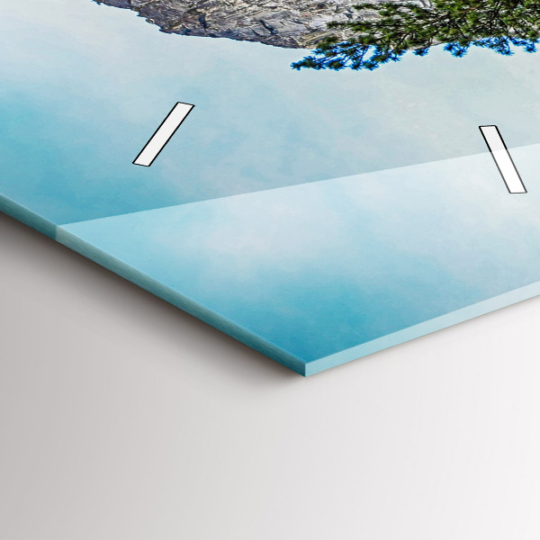 Téglalap alakú üvegóra Yosemite fahíd