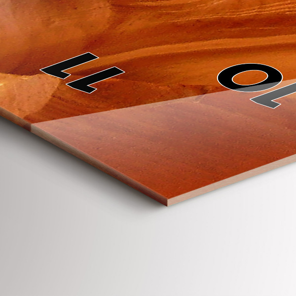 Téglalap alakú üvegóra Sivatagi kanyon