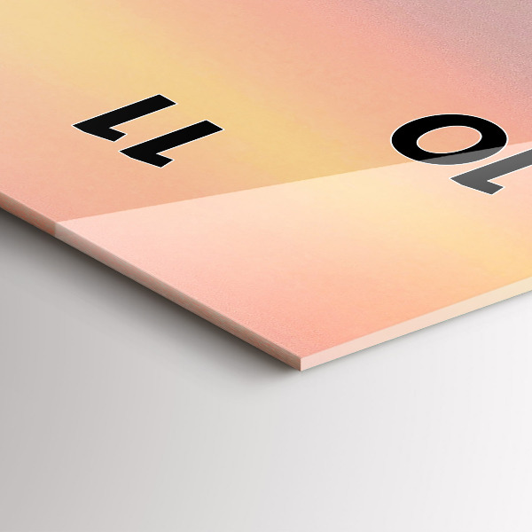 Téglalap alakú üvegóra Szörfös Hawaii-on