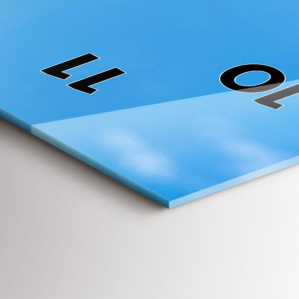 Téglalap alakú üvegóra Vízi fotózás