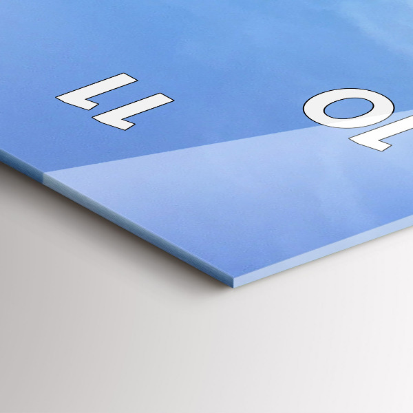 Téglalap alakú üvegóra Tengerre néző