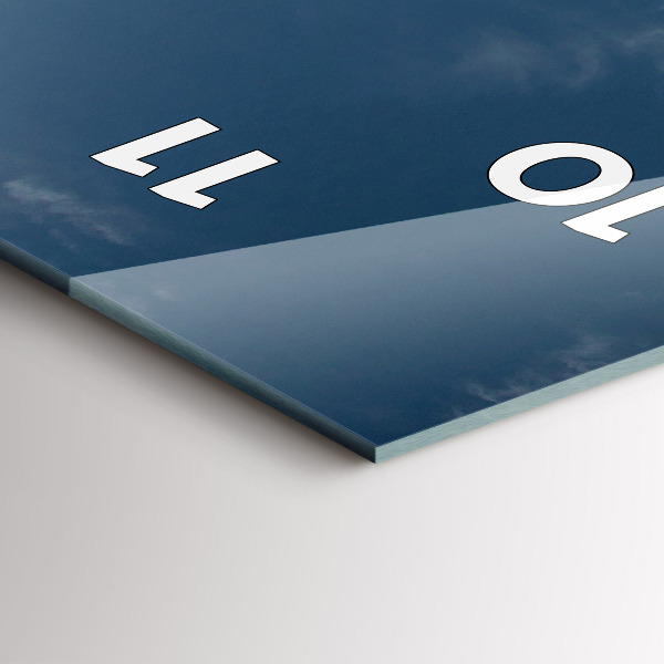 Téglalap alakú üvegóra Személy vízisí