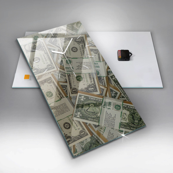 Téglalap alakú üvegóra 1 amerikai dollár