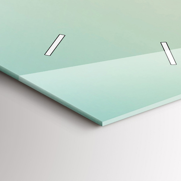 Téglalap alakú üvegóra Pálmafák Malibuban