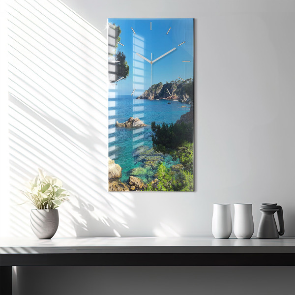 Téglalap alakú üvegóra Costa Brava