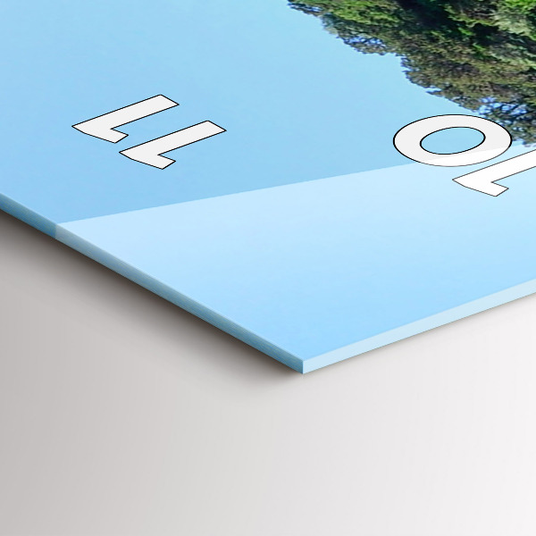 Téglalap alakú üvegóra Víz alatti barlang