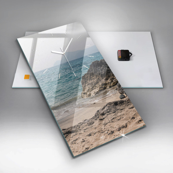 Téglalap alakú üvegóra Kilátás a Földközi-tengerre