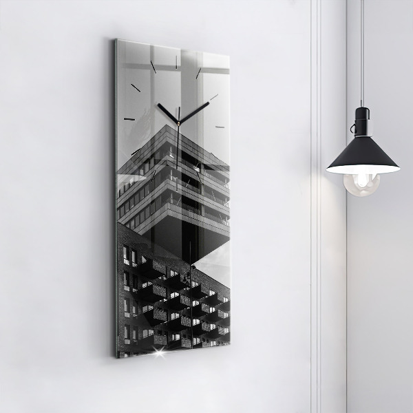 Téglalap alakú üvegóra Építészet Amszterdamban