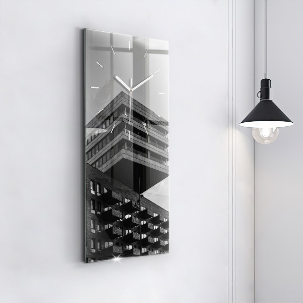 Téglalap alakú üvegóra Építészet Amszterdamban