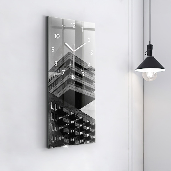 Téglalap alakú üvegóra Építészet Amszterdamban