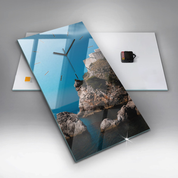 Téglalap alakú üvegóra Sziklák Dubrovnikban