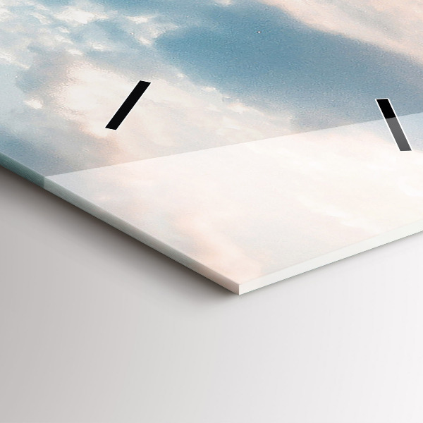 Téglalap alakú üvegóra Sziget Horvátországban