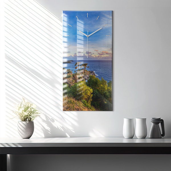 Téglalap alakú üvegóra Phuket Thaiföldön