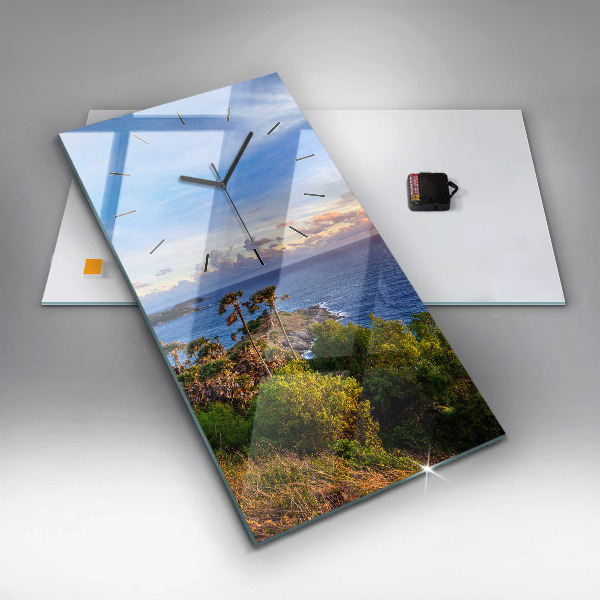 Téglalap alakú üvegóra Phuket Thaiföldön