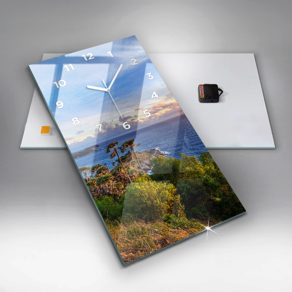 Téglalap alakú üvegóra Phuket Thaiföldön