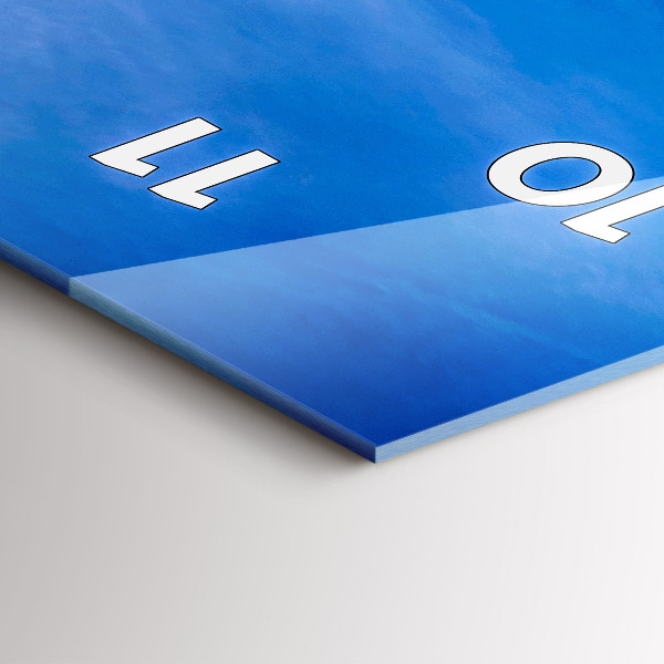 Téglalap alakú üvegóra Phuket Thaiföldön