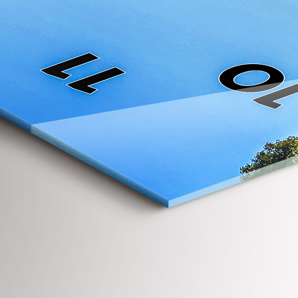 Téglalap alakú üvegóra Surat Thani Park Thaiföld