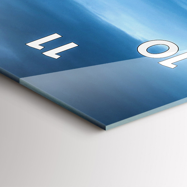 Téglalap alakú üvegóra Gullfoss vízesés Izlandon