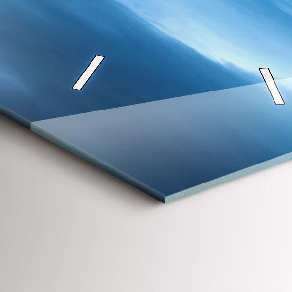 Téglalap alakú üvegóra Gullfoss vízesés Izlandon