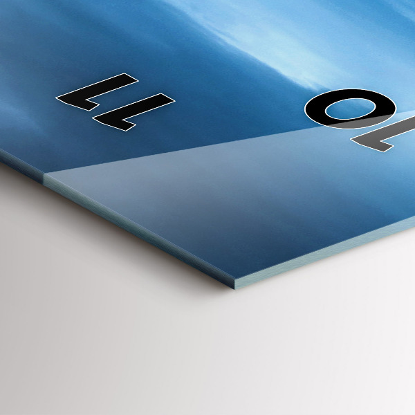 Téglalap alakú üvegóra Gullfoss vízesés Izlandon