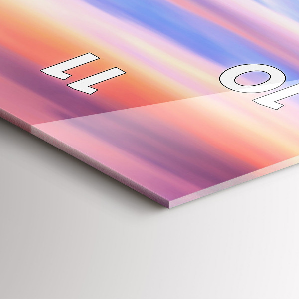 Téglalap alakú üvegóra Godafoss vízesés Izlandon